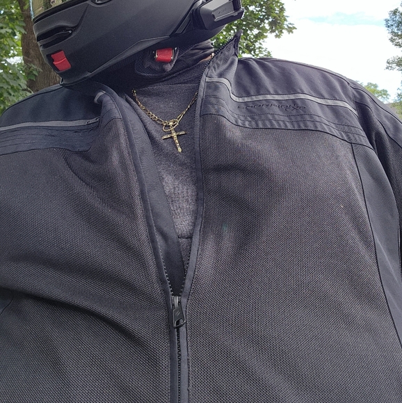 Scorpion cargo air motorcycle jacket with lvl2 back armor. - Picture 4 of 5